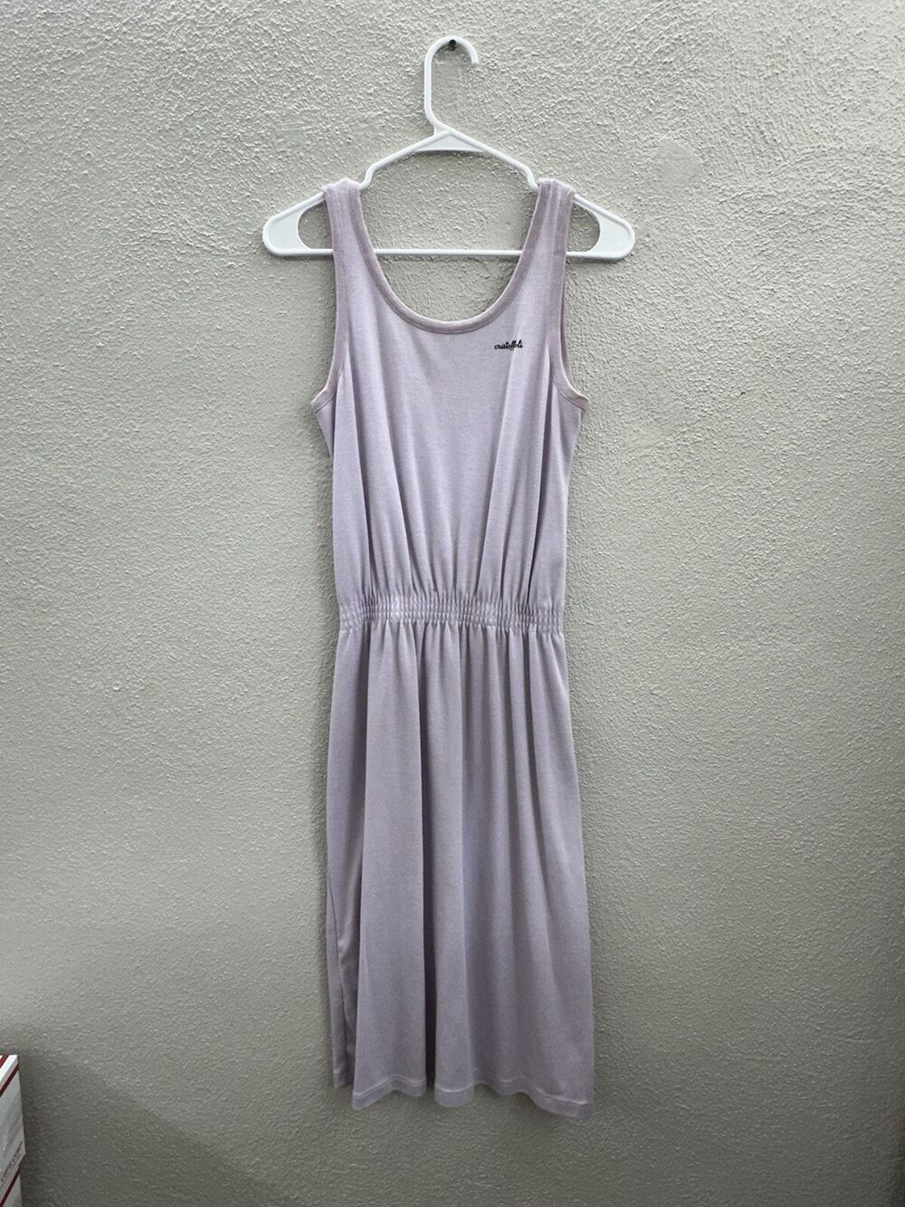 Womens Dress Size EUR 46 Purple Pullover Tank Dress Vintage Cristoffoli